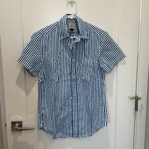 J Crew Men's Stripe Shirt XS